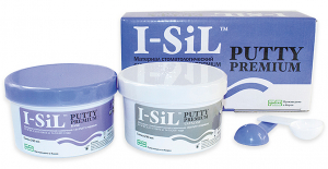 I-Sil Premium Putty (Spident) Відбитковий матеріал, А-силікон, 2х290г