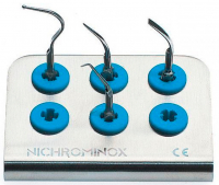 205012 (Nichrominox) Мультитримач на 6 стоматологічних інструментів діаметром від 3,5 до 5 мм