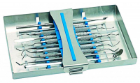 ERGO CLIP 10, 182710.2 (Nichrominox) Кассета для стоматологического инструмента на 10 мест