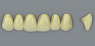 MFT (VITA) Гарнитур зубов, верхние фронтальные, цвет 0M3