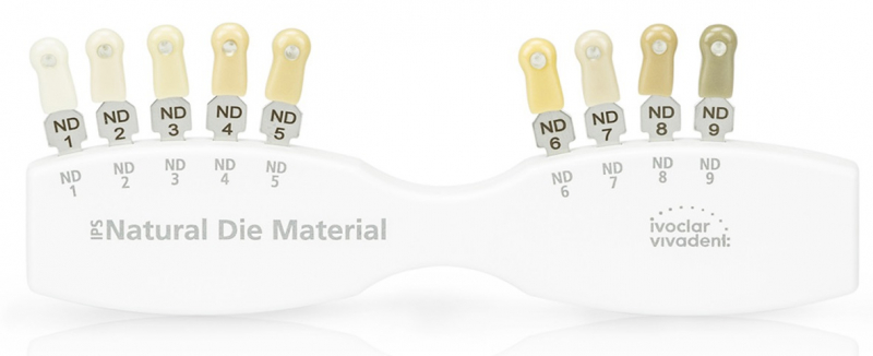 Расцветка Ivoclar Vivadent IPS Natural Die Material Shade Guide, 1 шт (597090)