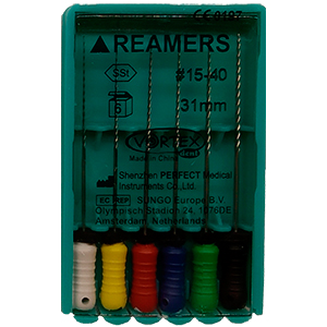 K-Reamers, 31 мм (Vortex) Ручные файлы, 6 шт
