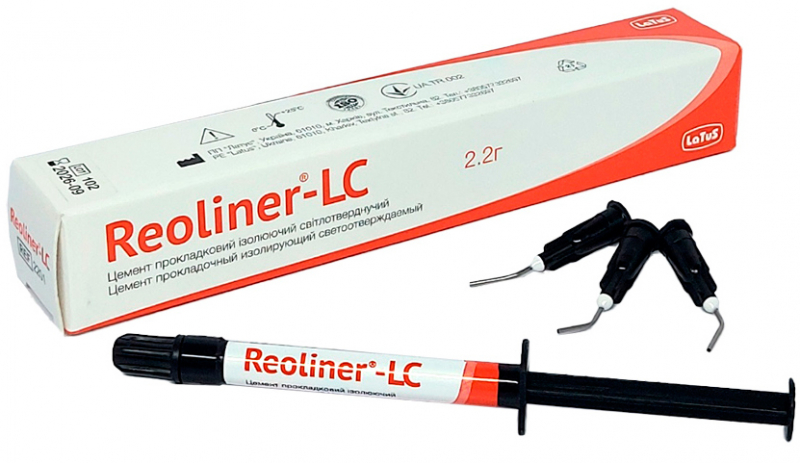 Реолайнер-ЛЦ (Reoliner-LC) Latus - Светоотверждаемый прокладочный цемент