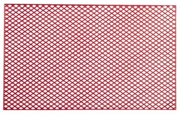 Решетки восковые Interdent (диагональные отверстия) 10 шт, ref.744