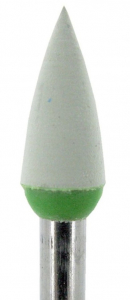 Резинка для полировки Zr (пламя) Jota ZIR9861M.204.040 Diamond Swivel Zir Gloss (зеленая)