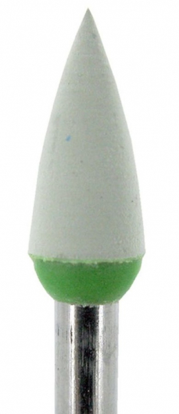 Резинка для полировки Zr (пламя) Jota ZIR9861M.204.040 Diamond Swivel Zir Gloss (зеленая)