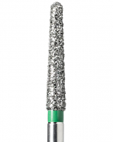 RS-11C (Mani) Алмазний бор, закруглений конус, ISO 533/020, зелений