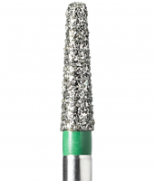 RS-21C (Mani) Алмазний бор, закруглений конус, ISO 545/019, зелений
