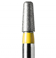 RS-45EF (Mani) Алмазный бор, закругленный конус, ISO 544/017, желтый