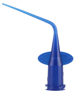 Эластичные аппликаторы Azdent Syringe Tip Endo Blue, 0.25 мм