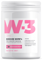 Салфетки Ezmedix W-3, очищающие, бесспиртовые