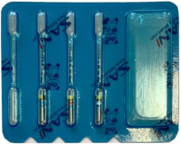 Blue Storm, ассорти, 25 мм (SANI) Набор ротационных файлов для первоначальной эндодонтии