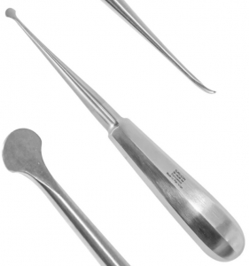 SD-0039-04, Molt (Surgicon) Кюретка костная, острая ложка, длина 16,5 см