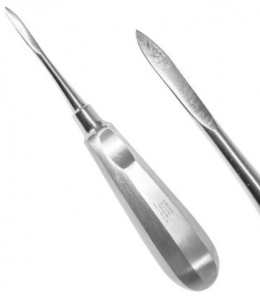 SD-0714-44C, Bradley (Surgicon) Элеватор корневой, прямой, 16 см