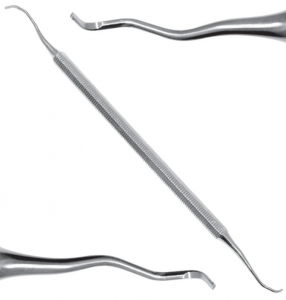 SD-1011-01 (Surgicon) Скалер двухсторонний Лангера, рабочая часть 1-2