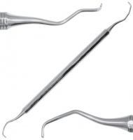 SD-1012-03O (Surgicon) Скалер двосторонній Лангера, робоча частина 3-4
