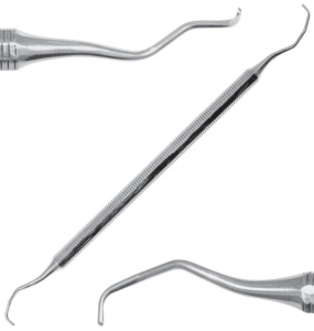 SD-1012-03O (Surgicon) Скалер двухсторонний Лангера, рабочая часть 3-4