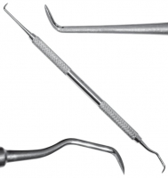 SD-1036-01, Goldman-Fox (Surgicon) Скалер двосторонній непарний (прямий/вигнутий)