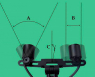 ECMP-4,0x-R (ErgonoptiX) Бінокулярний збільшувач Мікро Призм