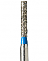 SF-32 (Mani) Алмазный бор, фиссурный с плоским концом, ISO 109/013, синий