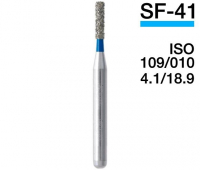 SF-41 (Mani) Алмазний бор, фісурний з плоским кінцем, ISO 109/010