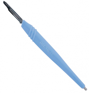 Ручка лезвия скальпеля Osung SH2S (прямая, силиконовая ручка)