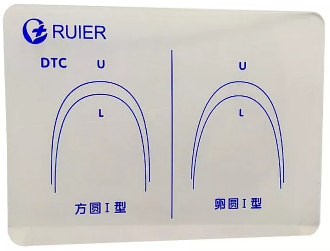 Шаблон для ортодонтичних дуг Ruier C015