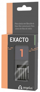 Штифти скловолоконні Angelus Exacto, конічні, Trial Kit