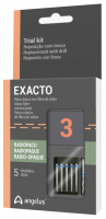 Штифты стекловолоконные Angelus Exacto, конические, Trial Kit