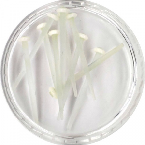 Штифти скловолоконні прозорі з рифленням та маркуванням, Vortex, 10 шт