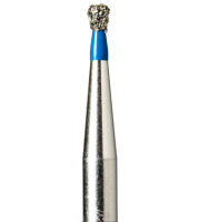 SI-045 (Mani) Алмазний бор, конус зворотний, ISO 010/011, синій