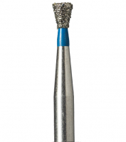 SI-42 (Mani) Алмазний бор, конус зворотний, ISO 010/017, синій