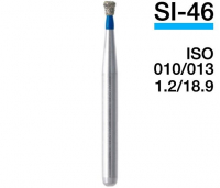 SI-46 (Mani) Алмазний бор, конус зворотній, ISO 010/013