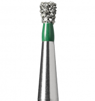 SI-46C (Mani) Алмазний бор, конус зворотний, ISO 010/014, зелений