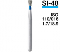 SI-48 (Mani) Алмазний бор, конус зворотний, ISO 010/016