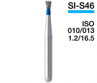 SI-S46 (Mani) Алмазний бор, конус зворотний, ISO 010/013