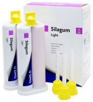 Silagum Automix Light (DMG) А-силиконовая оттискная масса (корректор) 2 картриджа по 50 ml + канюли