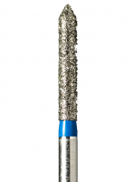 SO-13 (Mani) Алмазний бор, фісура-олівець, ISO 131/016, синій