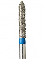 SO-14 (Mani) Алмазний бор, фісура-олівець, ISO 131/018, синій