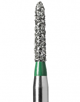 SO-20C (Mani) Алмазний бор, фісура-олівець, ISO297/013, зелений