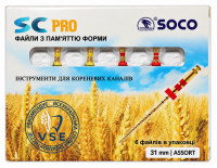 Файлы Soco SC Pro (31 мм, ассорти, 6 шт)