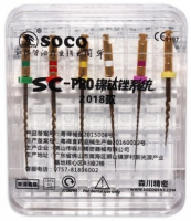 SC-PRO 2018, 25 мм, ассорти (Soco) Машинные файлы, 6 шт