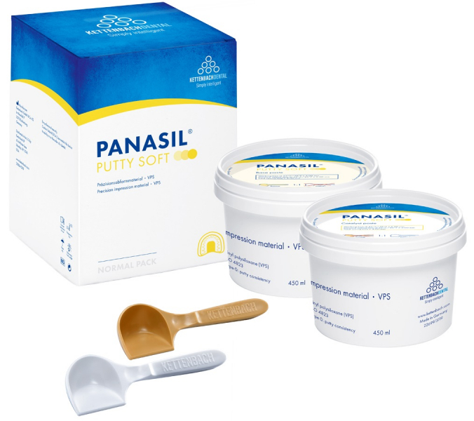 База Panasil Putty (Kettenbach) Відбитковий матеріал, 2х450 мл