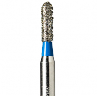 SR-55 (Mani) Алмазный бор, фиссурный с закругленным концом, ISO139/013, синий