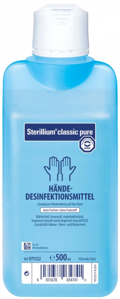 Стериллиум классик пур (Sterillium Classic Pur, BODE Chemie) Антисептическое средство