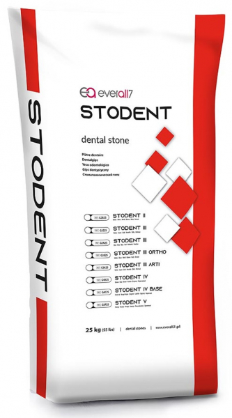 STODENT II, белый (Zhermapol) Супергипс, 2 класс, 25 кг