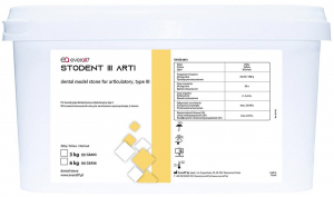 STODENT III ARTI, желтый (Zhermapol) Супергипс, 3 класс, 6 кг