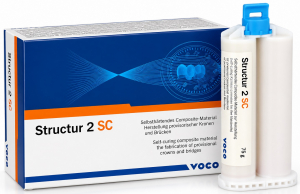 Structur 2 SC (Voco) Материал для временных коронок, картридж 75 г