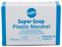 Super-Snap Plastic Mandrel, PN 0440 (Shofu) Одноразовые композитные мандрели для дисков