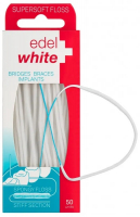 Супермягкая зубная нить-флос Edel+White, 50 шт по 30 см (7640131978538)
